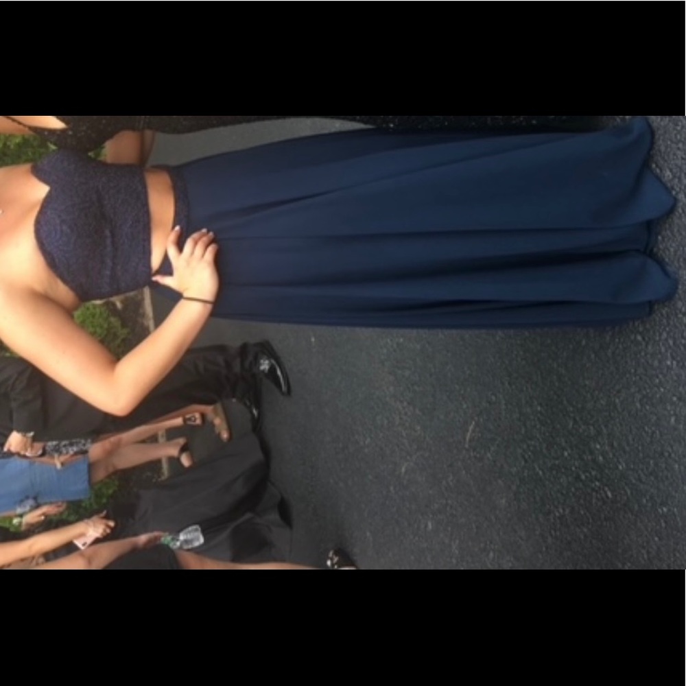 Alyce Paris Navy Blue Dress